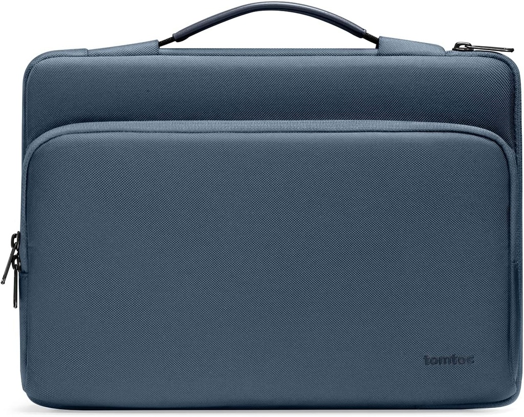 [‎A14D2B1] tomtoc 360° Housse pour 14 Pouces  Nouveau MacBook Pro Protection intégrale antichoc (Bleu)