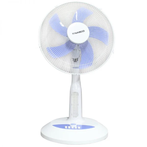 Nasco VENT_FS40-38B, ventilateur rechargeable 16 pouces 15–25 W