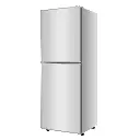 Nasco NASD2-183FL, réfrigérateur combiné 116 L net (Argent)