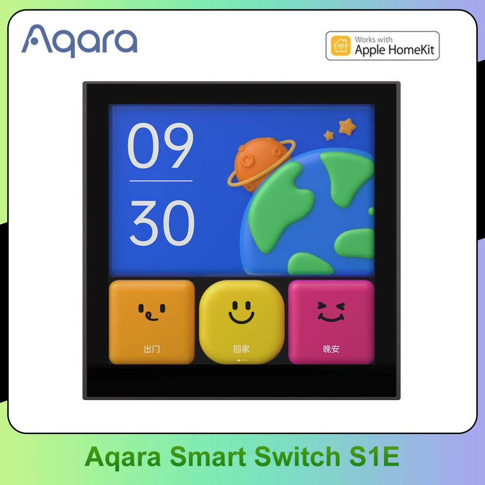 Aqara Smart Switch S1E contrôle tactile Homekit