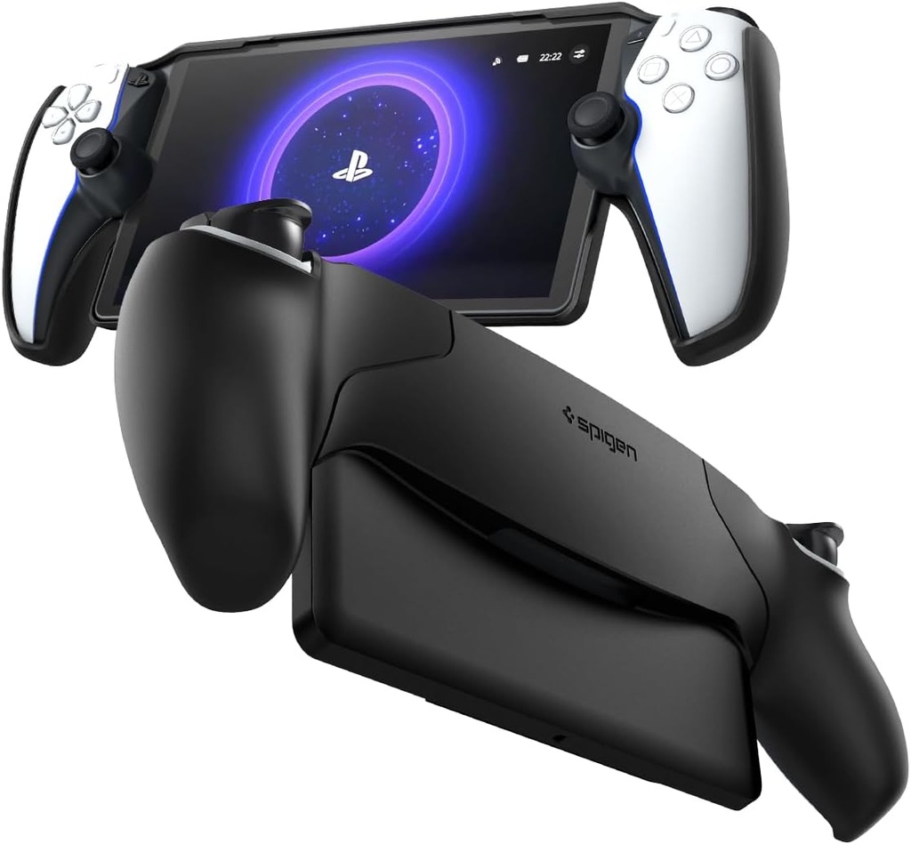 Spigen Thin Fit Coque Housse Compatible avec Playstation Portal Remote Player - Noir