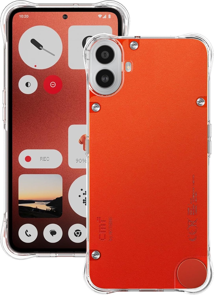Foluu, coque transparente pour CMF Phone 1