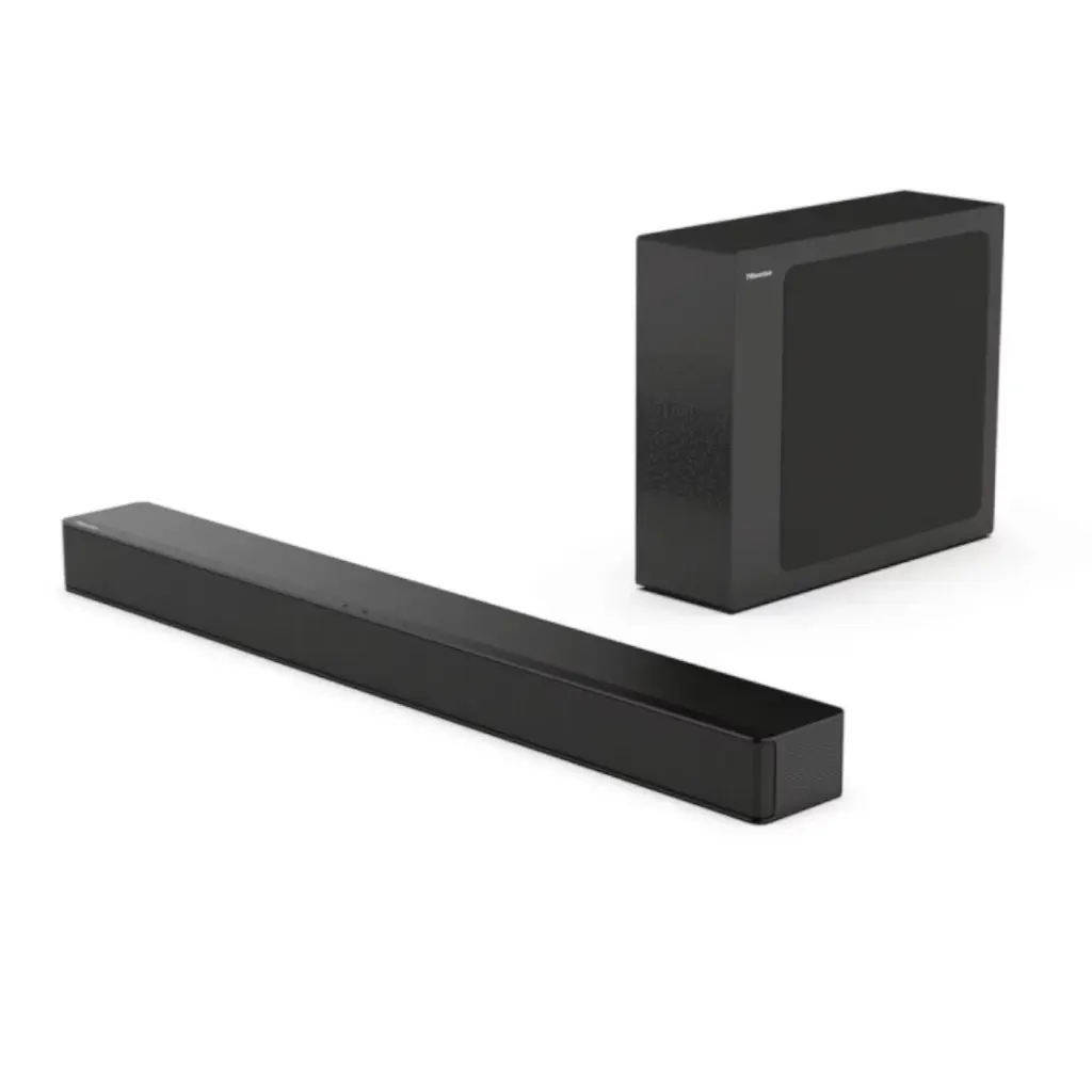 Hisense HS2100, barre de son 2.1 avec caisson sans fil, 240 W (Noir)