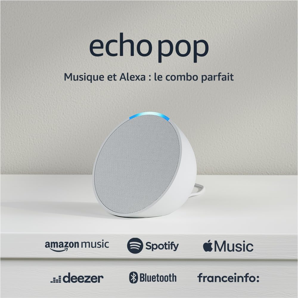 Echo Pop Enceinte connectée Bluetooth