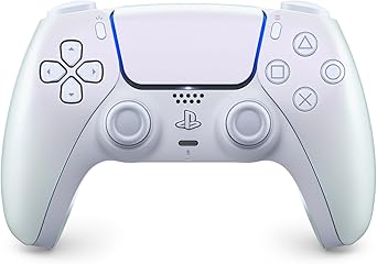 Manette PlayStation 5 officielle DualSense, Sans fil (Chroma Pearl)
