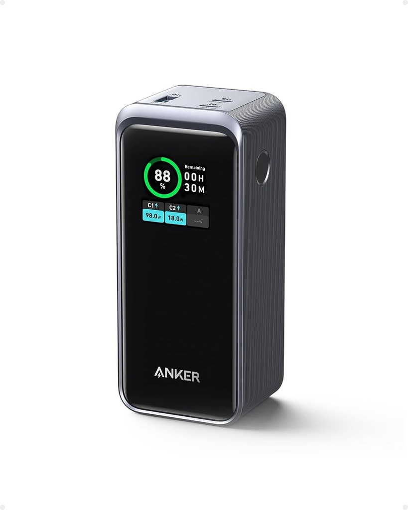 Anker Prime PowerBank, Chargeur Portable 20 000 mAh avec Sortie 200 W