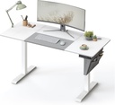 SONGMICS Bureau Électrique Assis-Debout, 60P x 140L x (72-120)H cm