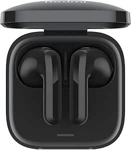 Xiaomi Redmi Buds 6 Active Écouteurs Intra-Auriculaires, Bluetooth 5.4, jusqu'à 30 Heures d'autonomie (Noir)