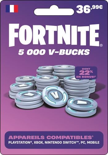 Epic Games Fortnite 5 000  V-bucks