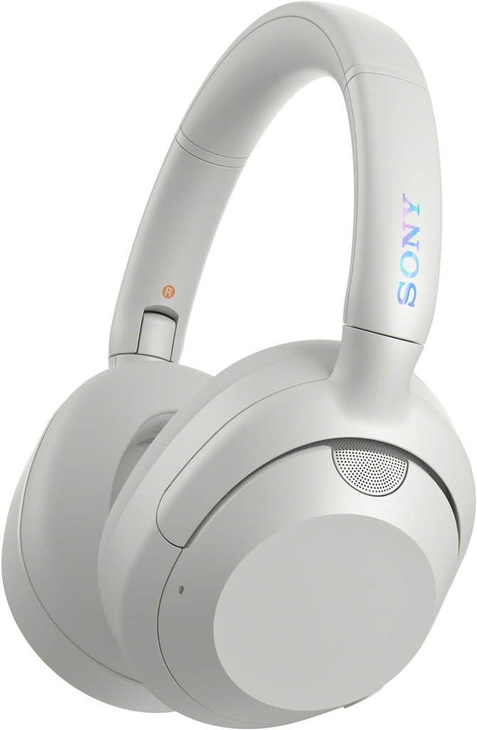 Sony ULT WEAR- Casque sans fil Bluetooth avec  réduction de bruit, qualité d'appel claire, jusqu'à 30 heures d'autonomie (Blanc)