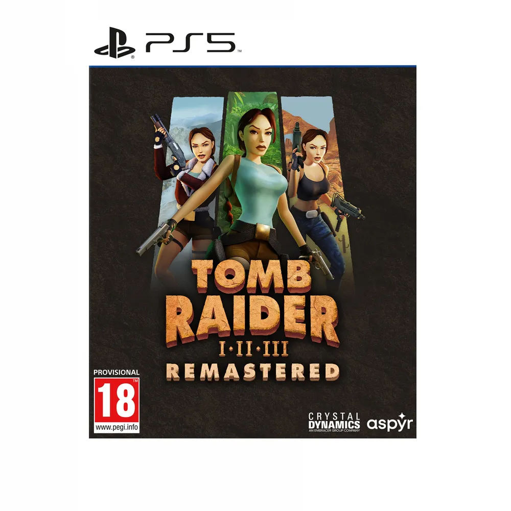 Tomb Raider 1-3 Remastered, PS5