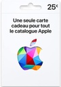 Carte App Store & iTunes  25€( Carte physique) 