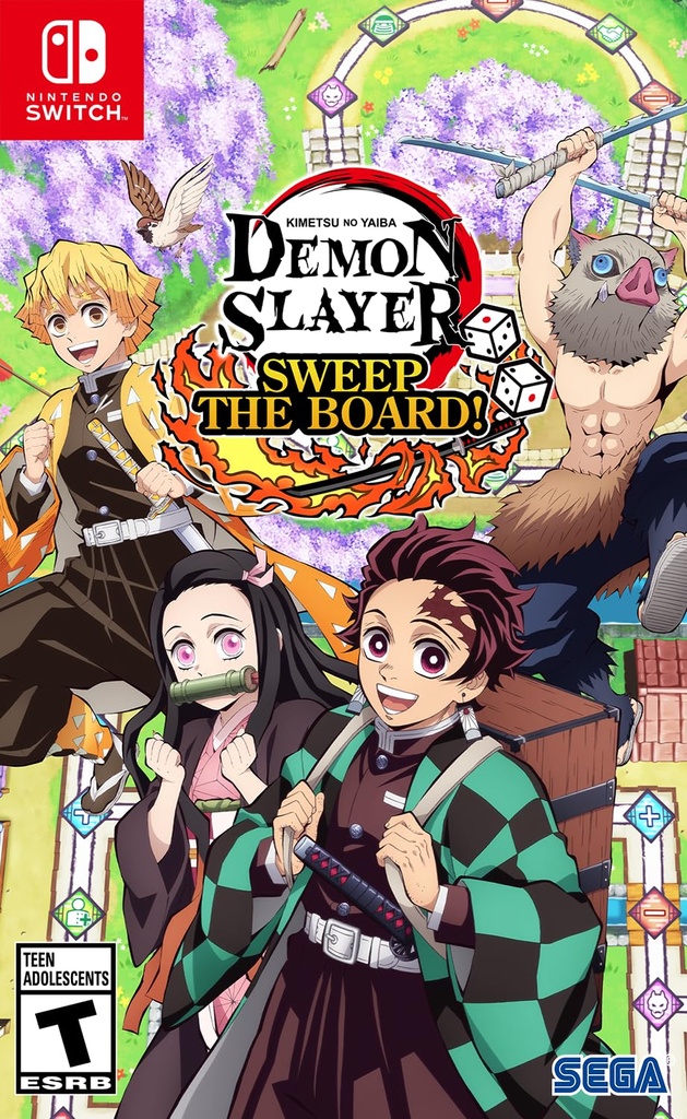 Demon Slayer -Kimetsu no Yaiba- Sweep the Board!, Nintendo Switch