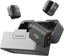 DJI Mic Mini (2 TX+1RX+Boîtier de Recharge),Ultra -léger, Audio de HQ, Micro Cravate sans Fil pour caméra, iPhone ,Android et Streaming