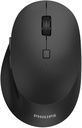 Philips SPK7507B Souris connexion sans Fil  2,4 GHz, Silencieux avec 6 Boutons 