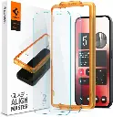 Spigen AlignMaster Verre Trempé pour Nothing Phone (2a) Plus, Nothing Phone (2a), 2 Pièces