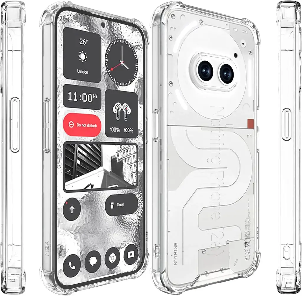 Effcotuo, coque TPU pour Nothing Phone (2a)
