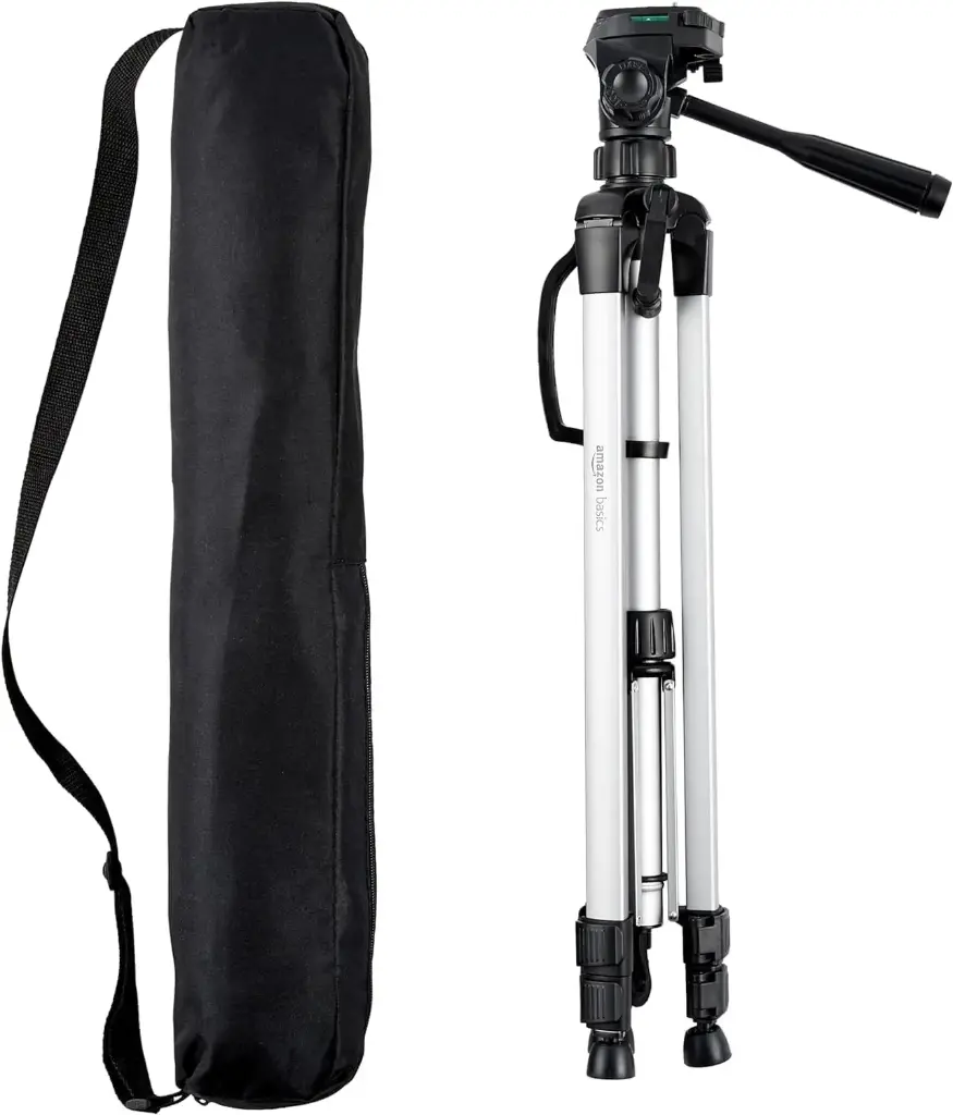 [‎WT3540] Amazon Basics 240918LJUIT, trépied photo 152 cm, charge 3 kg