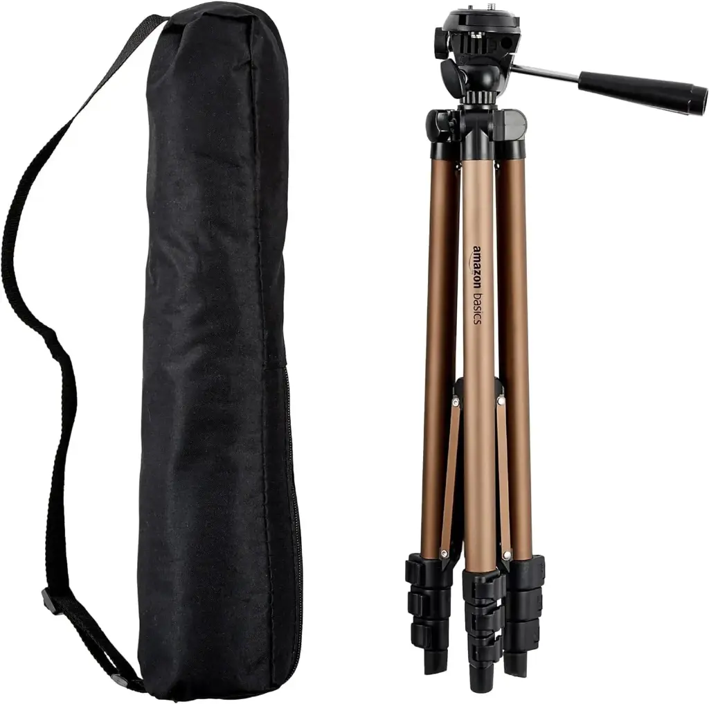 [‎WT3130T+WT3111H] Amazon Basics 240813LJU1T, trépied photo 127 cm