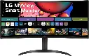LG MyView Smart  Moniteur 34SR65QC-B 34 pouces  QHD, Dalle VA résolution (3440x1440), 5ms ,100Hz, HDR 10, sRGB99% , inclinable, réglable en Hauteur
