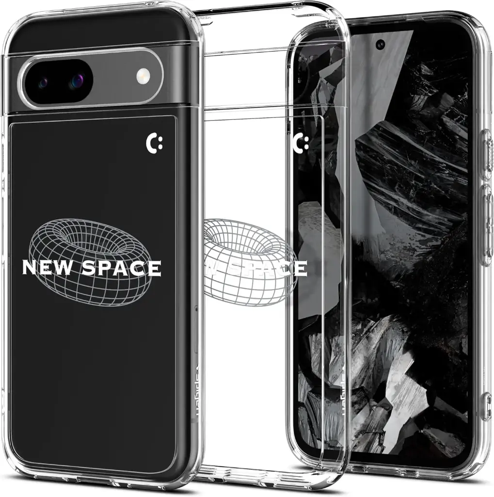 Spigen Ultra Hybrid, coque pour Google Pixel 8a (Transparent)