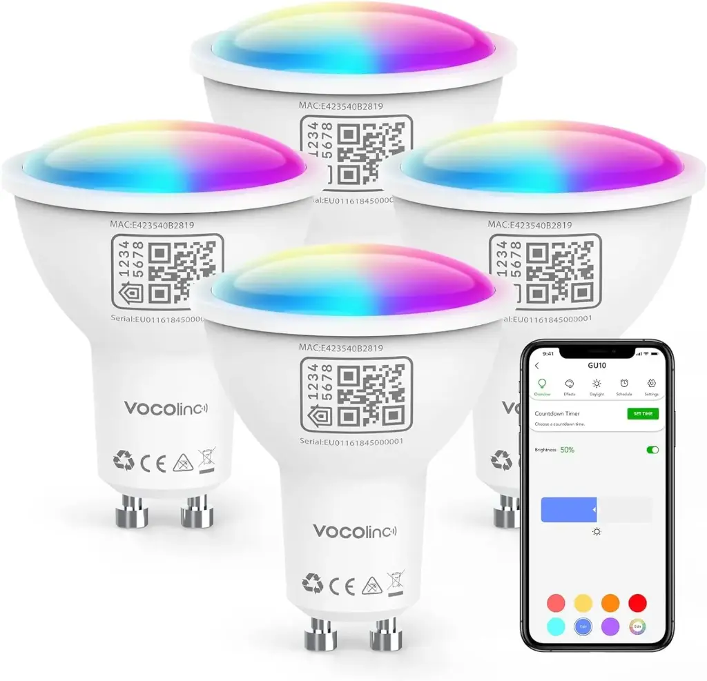 [LB2201] Ampoule intelligente VOCOlinc GU10,Homekit WIFI( Occasion)
