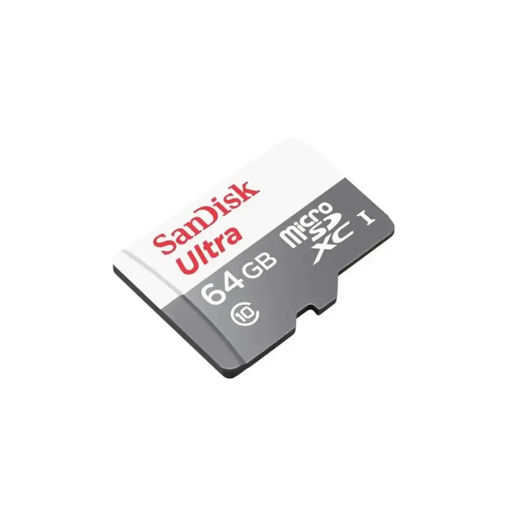 SanDiskUltra carte mémoires  microSDXC 64 Go micro SD 100MB/s