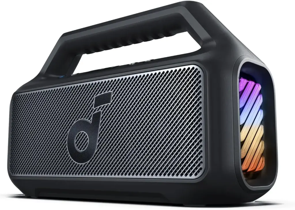 Soundcore Enceinte Bluetooth avec basses puissante Boom 2 autonomie ‎24 heures (Noir)