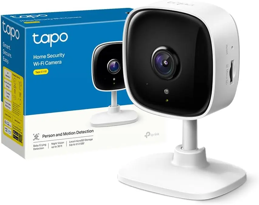 [C110] TP-Link Tapo C110 caméra Wi-Fi de surveillance 2K (3MP) intérieur