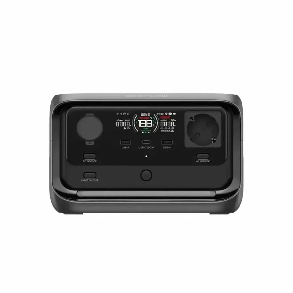 Station électrique portable EcoFlow RIVER 3 Plus 286 Wh de capacité | Sortie de 600 W ｜1 200 W avec X-Boost