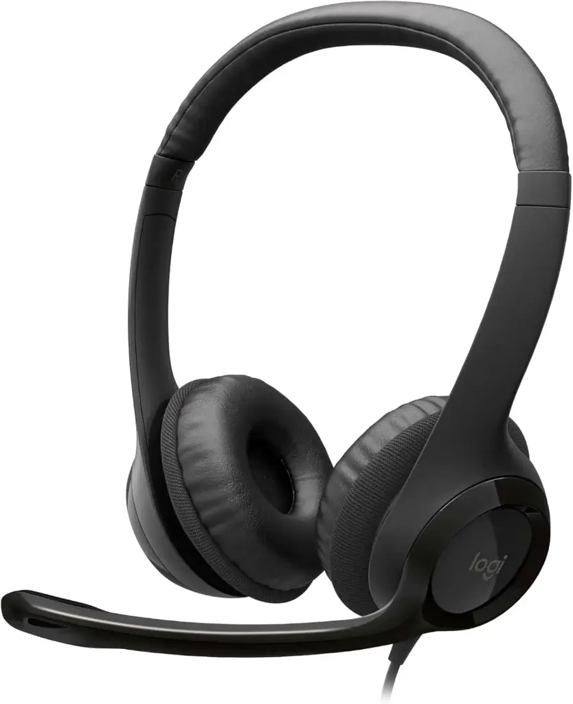 Logitech H390, casque filaire USB-A avec microphone antibruit