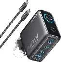 Anker Zolo Chargeur GaN 140 W avec écran tactile, 4 ports
