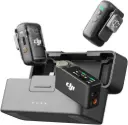 DJI Mic 2 (2 TX + 1 RX + Boîtier de Recharge), Micro sans Fil Tout-en-Un, Réduction Intel. du Bruit, Enregistrement Interne 32 Bits à Virgule Flottante, Portée de 250 m