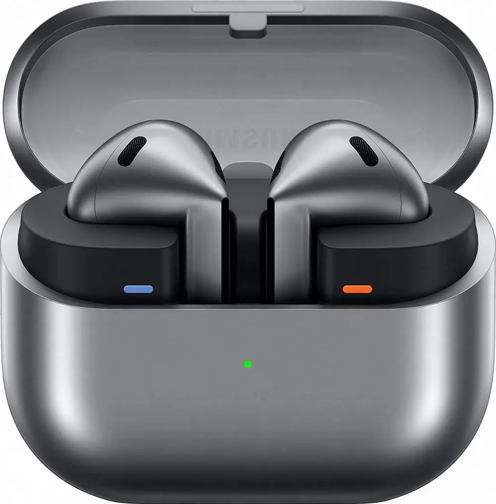 Samsung Galaxy Buds3, Écouteurs sans Fil, Réduction Active de Bruit, Audio 360, Galaxy AI( Argent)