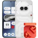 Nothing Phone (2a) 8+128GB Blanc + CMF by Nothing Buds Écouteurs sans Fil Inclus