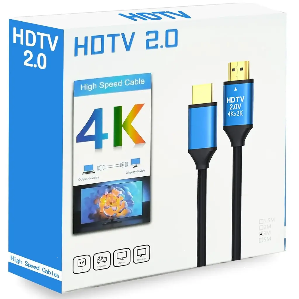 Câble HDMI 2.0 18 Gbit/s, 4K 60 Hz, 1,5 m