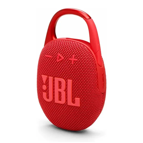 JBL Clip 5, Enceinte Bluetooth ultra-portable, son JBL Pro, 12 heures d'autonomie, fonction Playtime Boost, résistante à l'eau et à la poussière 