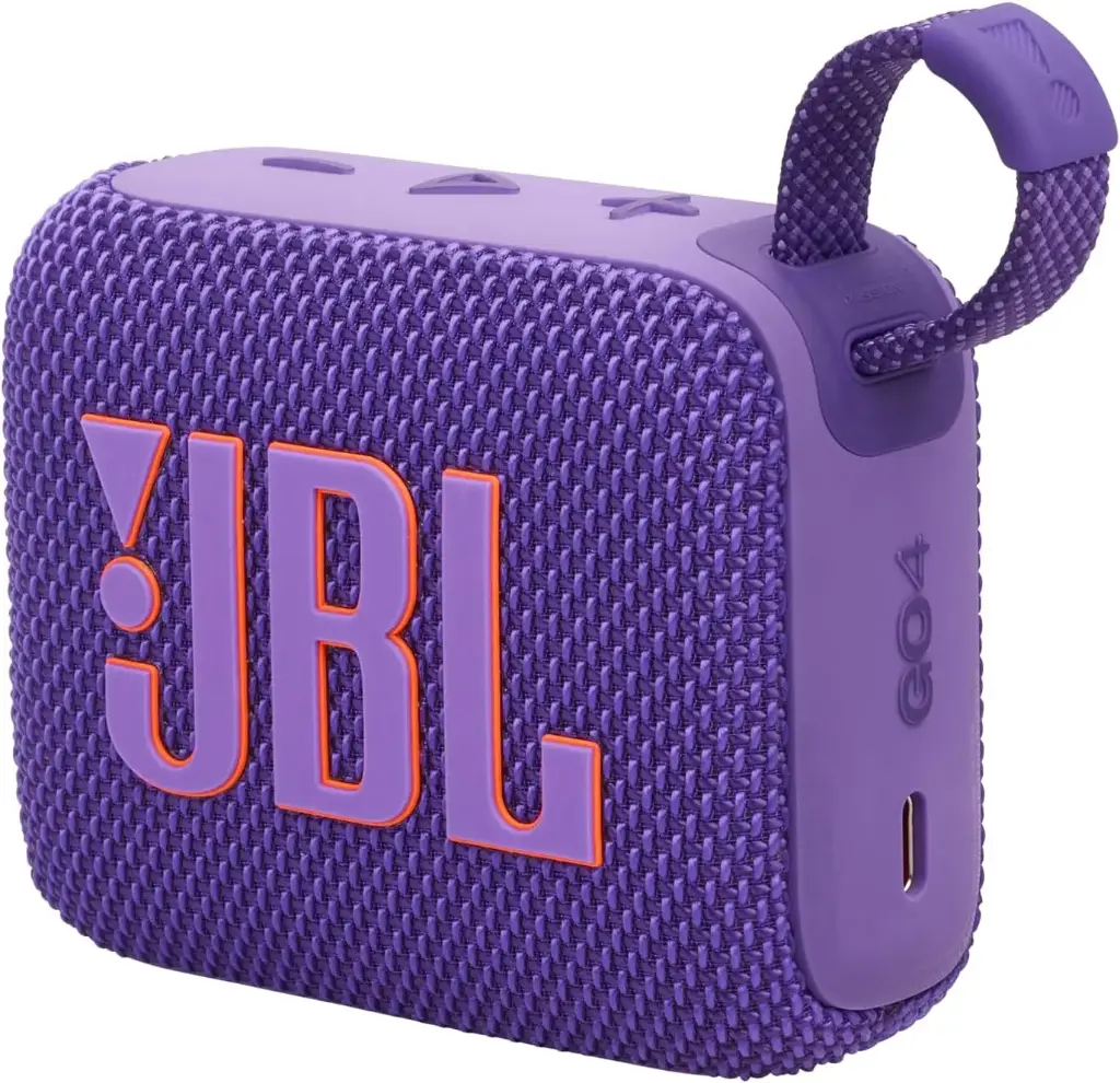 JBL GO 4, Enceinte Bluetooth ultra-portable, son JBL Pro, basses percutantes, 7 heures d'autonomie, fonction Playtime Boost, résistante à l'eau et à la poussière IP67