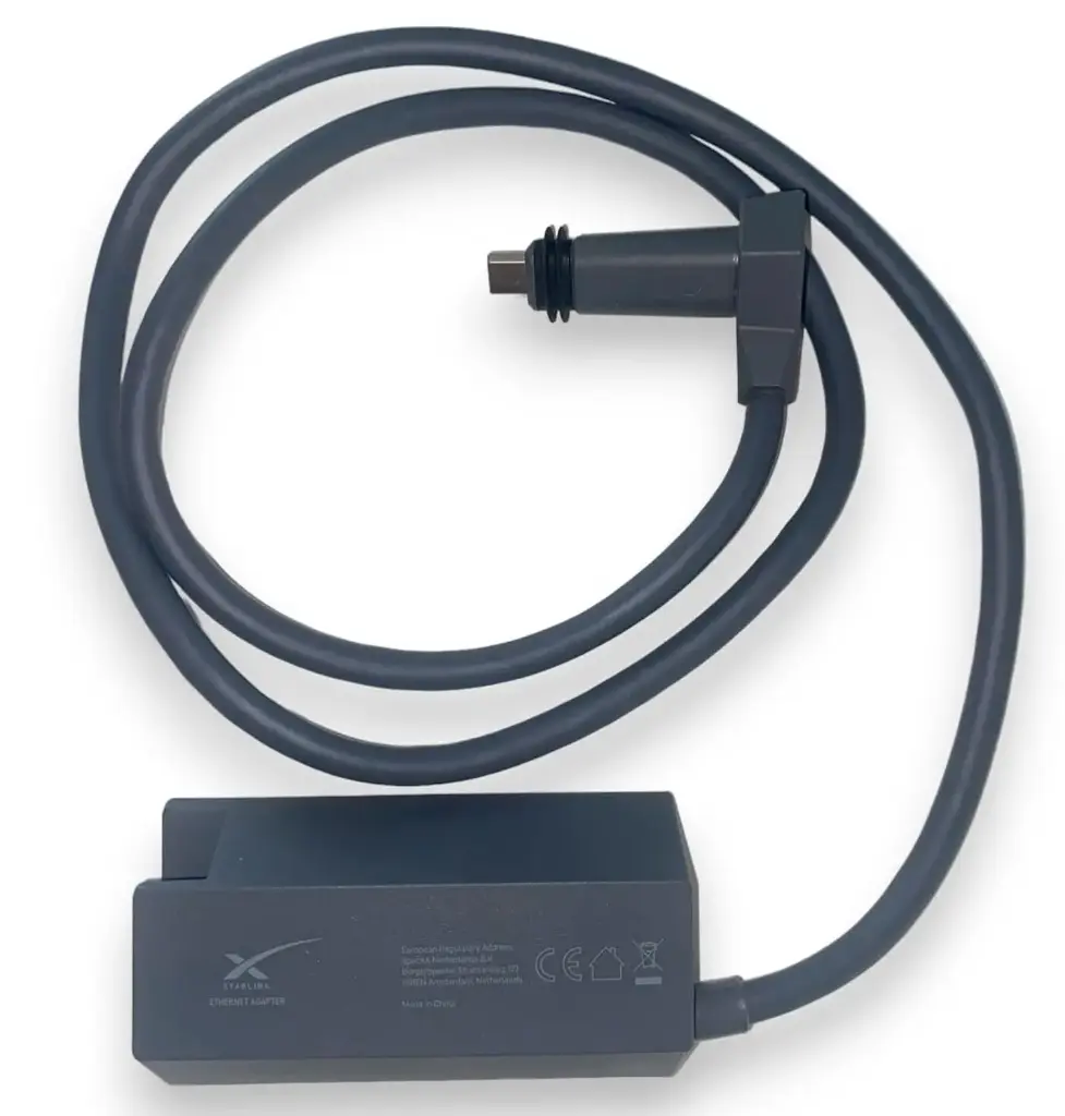 Adaptateur Ethernet Starlink V2 – RJ45 Officiel pour Connexion Filaire Stable