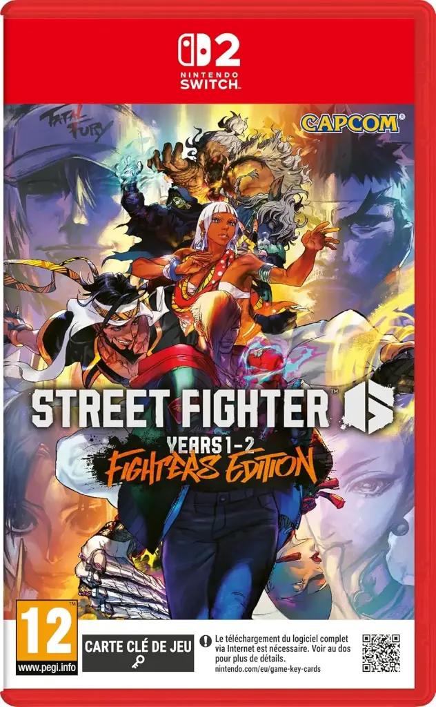 Street Fighter 6 Years 1-2 Fighters Edition Switch 2