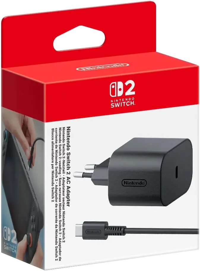 Nintendo, adaptateur secteur pour Switch 2