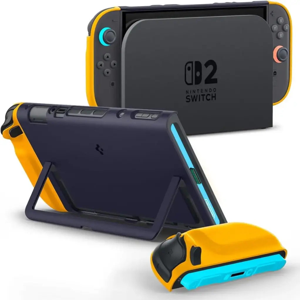 Spigen Nano Pop Coque Compatible avec Nintendo Switch 2 (Bleuet Marine)