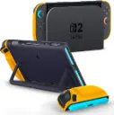 Spigen Nano Pop Coque Compatible avec Nintendo Switch 2 (Bleuet Marine)