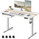 VASAGLE, bureau assis-debout électrique 120 × 60 cm