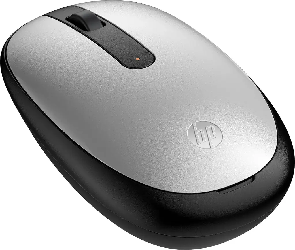 HP 240 Souris Empire sans Fil, capteur Optique de 1600 DPI, Bluetooth 5.1, 3 Boutons, molette de défilement, poignée Pratique (Argent)