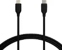 Amazon Basics Câble de chargement rapide USB-C vers USB-C 2.0, débit de 480 Mbit/s, 1.8 m, noir