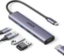 UGREEN Revodok 105 Hub USB C HDMI 4K PD 100W Charge Multi Data Ports 5Gbps 5 en 1 Adaptateur USB C vers HDMI