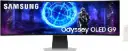 Samsung 49" OLED - Odyssey OLED G9 LS49DG950SUXEN, 240Hz , 0.03ms, Dalle OLED incurvé, DWQHD Argent