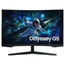 Samsung  Odyssey G5 27’’LS27CG552EU, 165Hz , 1ms, Dalle VA Incurvée 1000R,16:9 , 2500:1,HDR10,  27pouces QHD