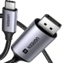 UGREEN CM556, câble USB-C vers DisplayPort 1.4, 8K 60 Hz, 2 m (Gris)
